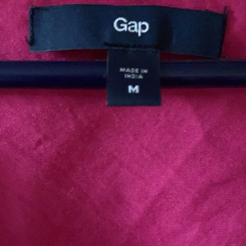 Gap Ruffle Tie Front Tank Size M - Picture 4 of 7